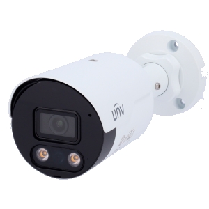 Telec. ip unv 4mpx bullet 4mm poe/umd/sip/ audio sd