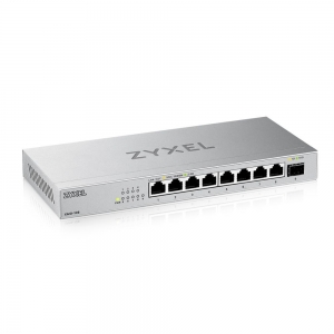 Zyxel switch xmg-108 unmanaged, 8 porte 2.5gbe 1 porta 10gbe sfp+, desktop