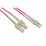 Cavo fibra ottica lc a sc multimode duplex om4 50/125 mt.2 (lklcsc4502)