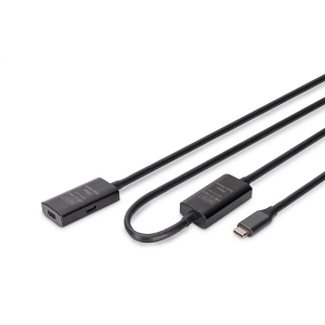 Cavo di prolunga attivo usb 3.2 gen1 5g, usb-c - usb-c, 10 mt