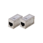 Accoppiatore cavi di rete rj45 cat6 schermato digitus 2pz