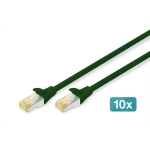 Cavo patch cat 6a s/ftp, 10 pezzi