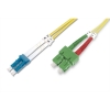 Patch monomodale fibra ottica k sc (apc) su lc (pc) 2 mt.