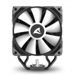 Sharkoon dissipatore ad aria 1x 120mm pwm fan, 4x copper pipes, direct touch, tdp 220w