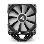 Sharkoon dissipatore ad aria 2x 120mm pwm fan, 6x copper pipes, direct touch, tdp 260w