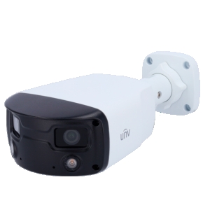 Telec. ip unv 8mpx bullet 2*4mm poe/umd/sip/ audio sd 180°