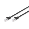 Cavo patch cat 6 s-ftp 3 mt. colore nero