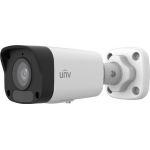 Telec. ip unv 8mpx bullet poe 2.8mm ir h265 wdr/mic/sd