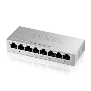 Zyxel switch unmanaged gs-108b v5 , 8 porte gigabit, chassis metallo, desktop