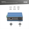 Digitus convertitore multimediale industriale digitus gigabit rj45, sc 0,5 km