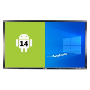 Display interattivo yashi 75" 4k multitouch android 14 slot ops