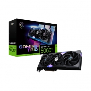 Msi vga geforce rtx 5060 ti, rtx 5060 ti 16g gaming trio oc, 16gb gddr7, hdmi/dp3, tri frozr