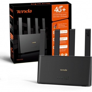 Tenda router 4g lte tenda 4g08 dual band ac1200 2.4ghz 300mbps/5ghz 867mbps 802.11ngb/ac - 2ant.este