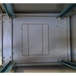 Armadio rack 42u 2002x600x1000 col. grigio pannelli trafor. link
