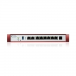 Zyxel firewall cons. 50 utenti, banda fino a 5gb, 1p2,5gbpoe+1p2,5gb+6pgb lan/wan, desktop/rack