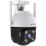 Tenda camera wifi 3mp, wi-fi6, outdoor, full color, pan-tilt, wall mount