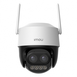 Imou cruiser z 3k, telecamera doppia lente 5mp con pan 0-355 e tilt 0-90, zoom 12x, visione nottur