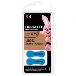 Batteria activeair hearing aid da675 duracell ap. acustici 6pz