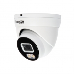 Vultech security telecamera ip uvc 4in1 dome showcolor 1/2,7 5 mpx 2,8 mm 2pcs array ir + 2pcs wa