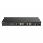 D-link switch 26 porte poe+ gigabit smart managed