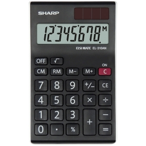 Calcolatrice el310anwh nera