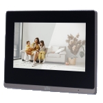 Monitor unv x videocitofono schermo tft di 7" tcp/ip, wifi  sd
