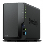 Synology nas tower ds225+ x 2hd 3.5"/2.5" sata2/3 - no hd - celeron j4125 -2gb ddr4-1p lan rj45 1gbe