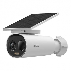 Imou cell 3c telecamera ricaricabile 2k (3mp) per indoor/outdoor con pannello solare e sd da 64gb