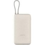 Xiaomi powerbank 20000mah 33w cavo integrato usb-c tan
