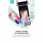 Custodia impermeabile 30 metri per smartphone fino a 6,9 pollici silver