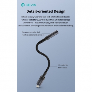 Adattatore audio ipure da lightning a presa jack 3,5mm