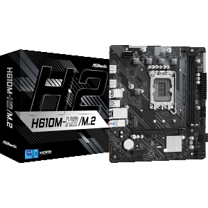 Scheda madre asrock h610m-h2/m.2 sk1700 2*ddr4 m.2 2*hdmi