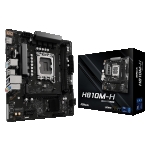 Scheda madre asrock h810m-h sk1851 2*ddr5 m.2 hdmi