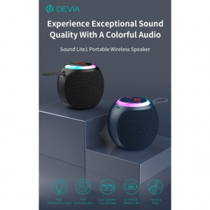 Altoparlane bluetooth 5.3 em505 power 5 watt blu