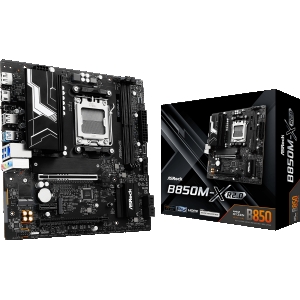 Scheda madre asrock b850m-x r2.0 sk am5 2*ddr5 m.2 raid hdmi+dp