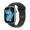 Apple watch series 11gps46mmspace grey aluminium case with black sport band - m/l