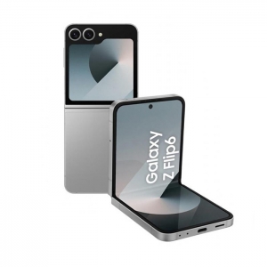 (refurbished) smartphone samsung galaxy z flip 6 5g sm-f741b 256gb 6.7" dynamic amoled 2x 50mp silver [grade b].