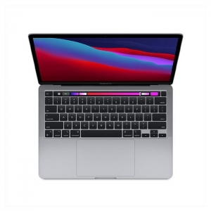 (refurbished) apple macbook pro myda2ll/a 2020 apple m1 8gb 256gb ssd 13.3" touch bar retina macos spacegray [grade c+].
