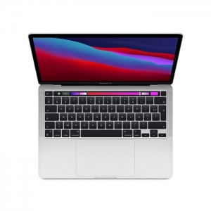 (refurbished) apple macbook pro myda2ll/a 2020 apple m1 8gb 256gb ssd 13.3" touch bar retina macos silver [grade c+].