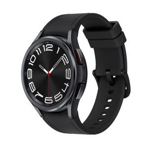 (refurbished) smartwatch samsung galaxy watch6 classic sm-r950 1.3" oled 43mm touchscreen 4g wifi gps black [grade a]