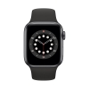 (refurbished) smartwatch apple watch series 6 (a2291) 40mm oled touchscreen wifi gps spacegray [grade a]