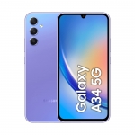 (refurbished) smartphone samsung galaxy a34 5g sm-a346b 256gb 6.6" superamoled 48mp violet [grade b]