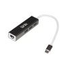 Hub 3 porte usb type-c usb 3.0 + gigabit (lkhub303)
