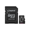 Micro sd 64gb 100mb/s a1 c10 kingston canvas plus g3 sdcs3/64gb
