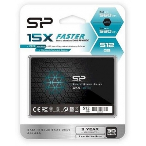Ssd 512gb silicon power a55 2,5" sata 3 3d tlc