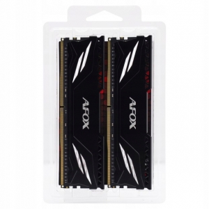 Ddr4 32gb (2*16gb) 3200mhz afox gaming cl16 xmp2 black