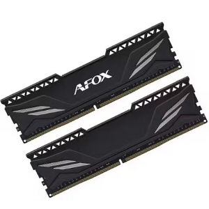Ddr4 16gb (2*8gb) 3200mhz afox gaming cl16 xmp2 black
