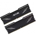 Ddr4 16gb (2*8gb) 3200mhz afox gaming cl16 xmp2 black