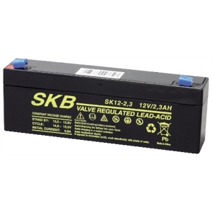 Batteria al piombo 12 volt2.3ah misure 178x34x67