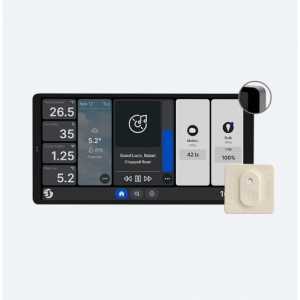 Shelly wall display + sensore h&t - pannello display touch bk